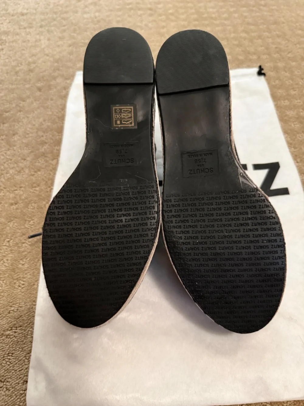 Schutz Slingback Platform